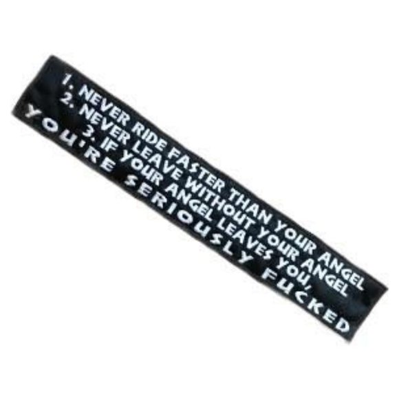 Never ride faster than your angel or leave w/o your angel, if angel leaves you.. - Picture 4 of 4